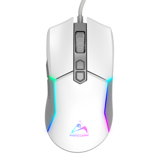 Mouse Gamer Phantom M25 Blanco