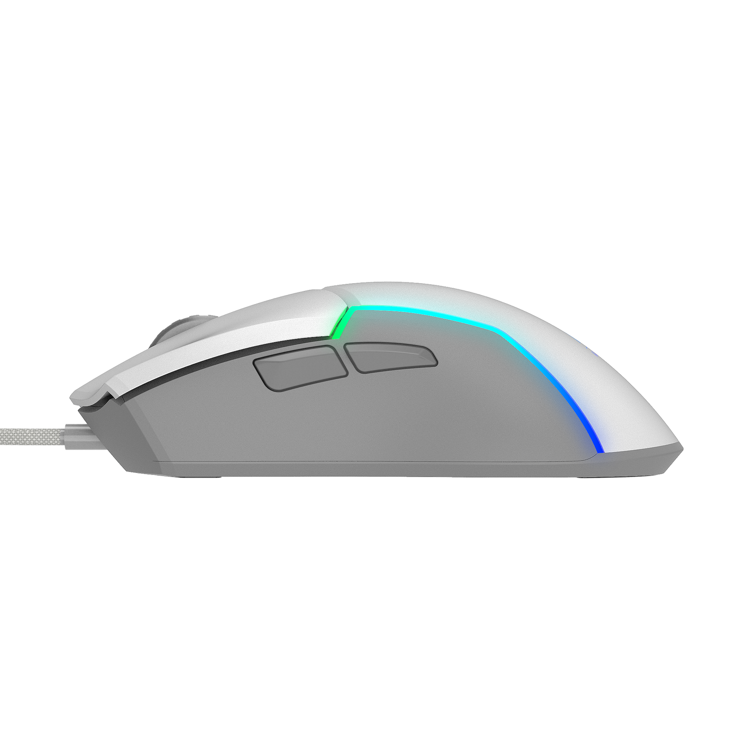 Mouse Gamer Phantom M25 Blanco